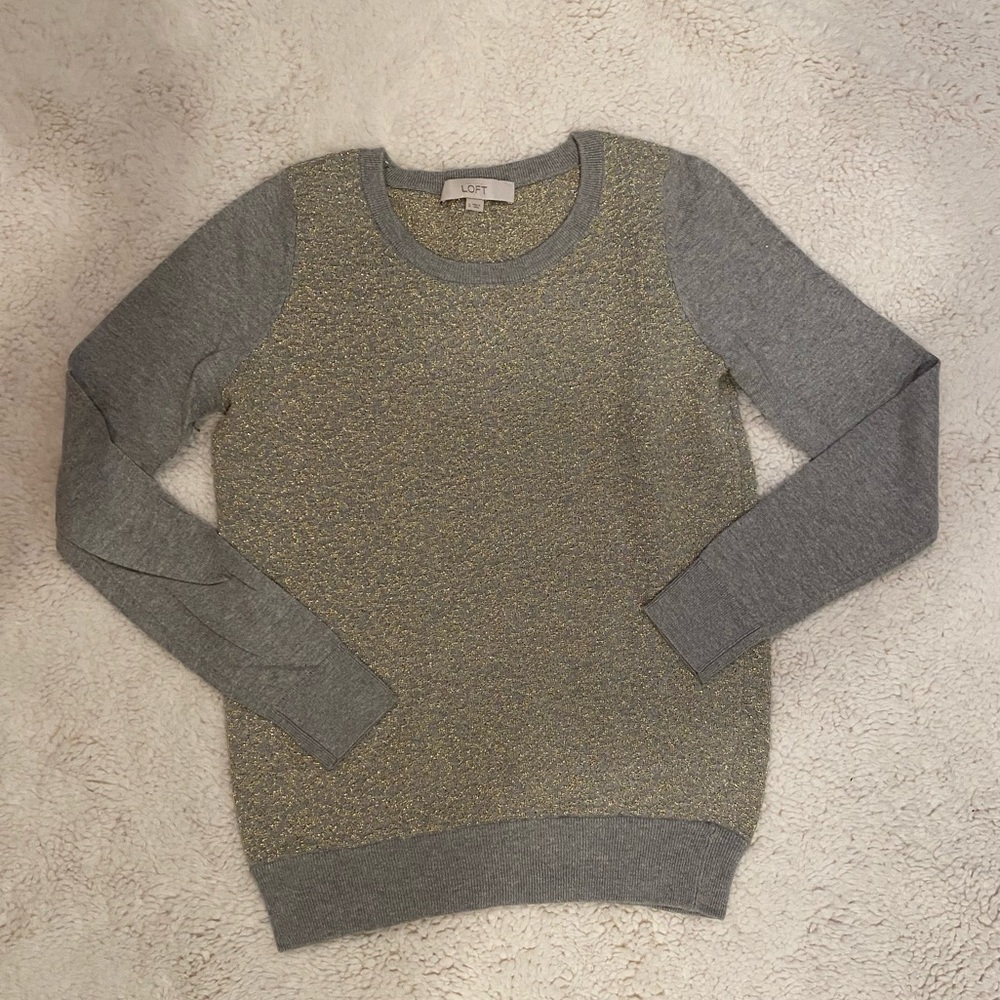LOFT crewneck lightweight sweater